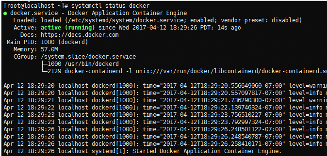 Docker如何使用加速器安裝centos