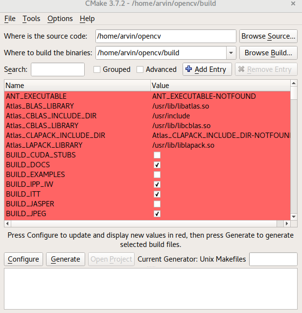 Ubuntu下如何编译安装opencv