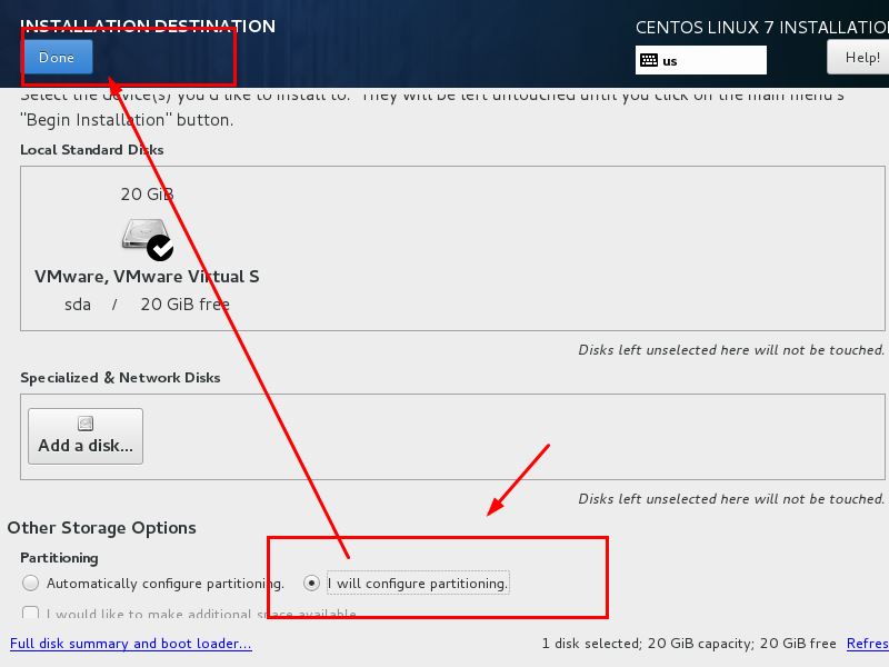 VMware安装Centos7的方法