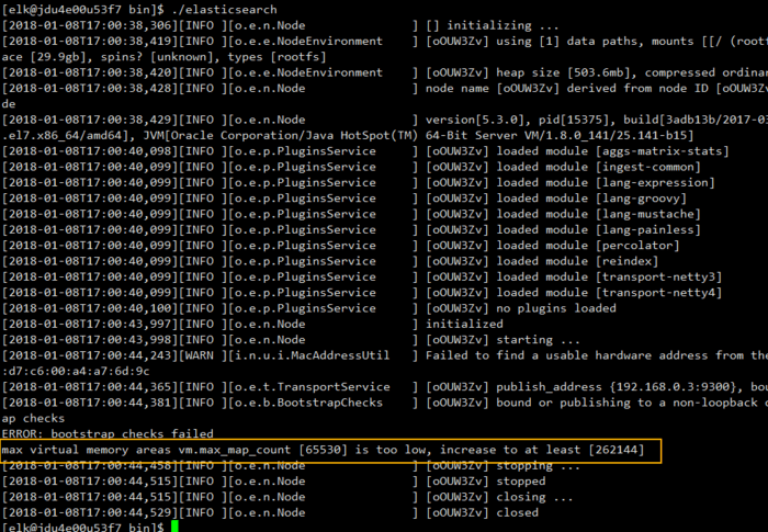 centos7上elastic search安裝問題怎么解決