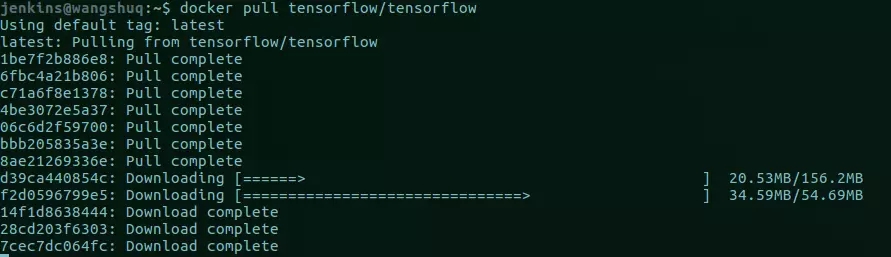 基于docker如何安装tensorflow