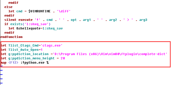 Windows下怎么将gvim8配置为Python IDE