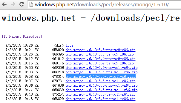 Windows服务器如何安装PHP MongoDB扩展  windows 第3张