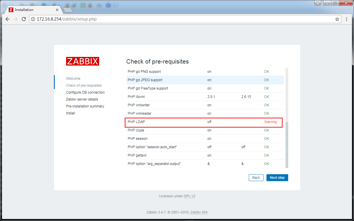 Centos7.4怎么安装及配置zabbix3.4.7