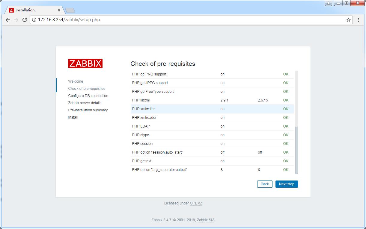 Centos7.4怎么安装及配置zabbix3.4.7