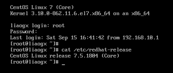 CentOS7怎么重置root密碼