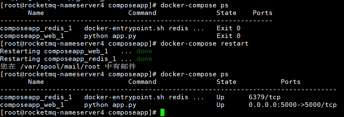 Docker Compose常用命令有哪些