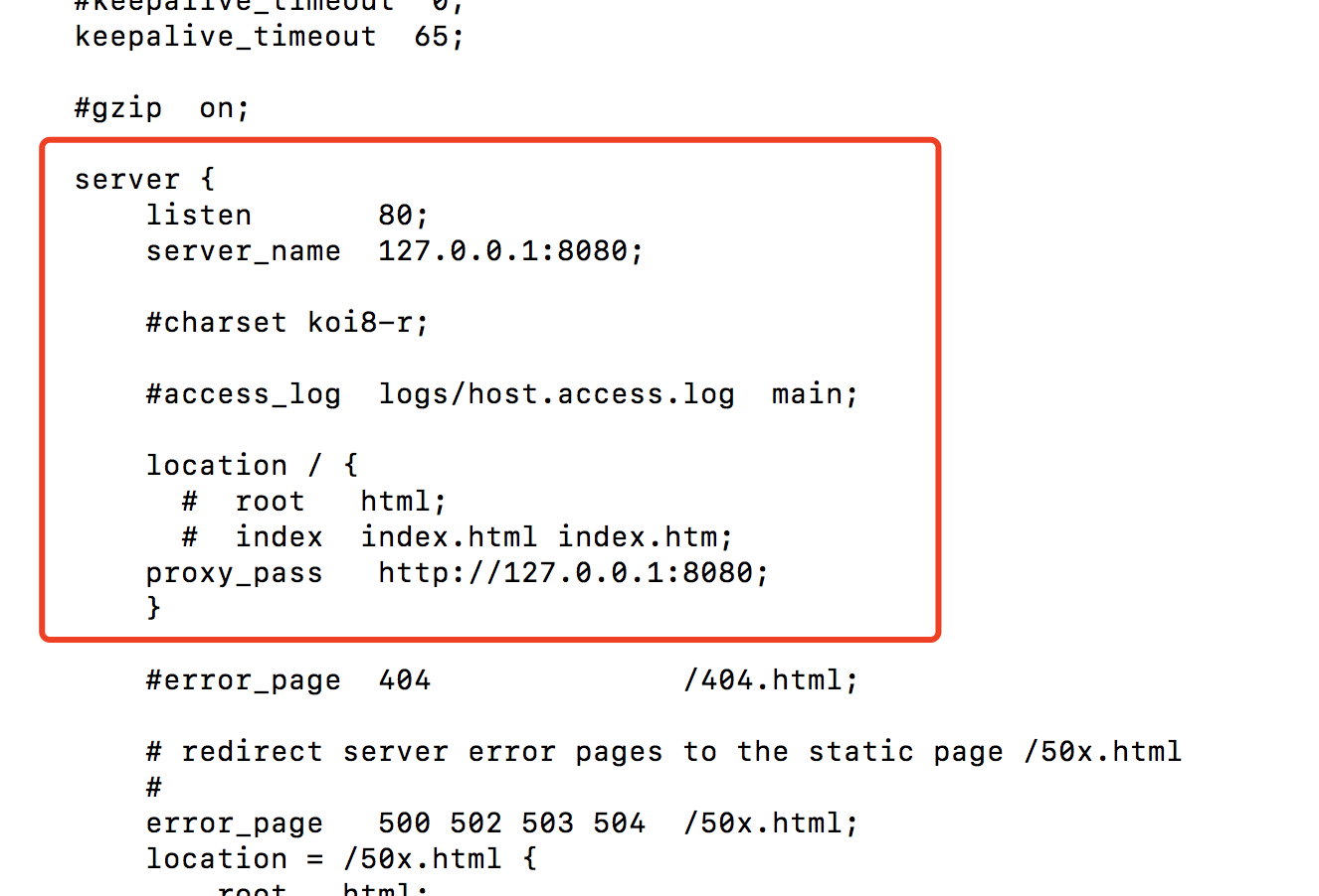 Mac中怎么使用Nginx实现80端口转发8080端口