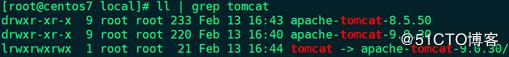 CentOS 7.7使用软链接升级Tomcat版本