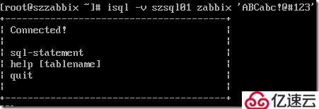 利用Zabbix ODBC monitoring监控SQL 