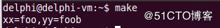 make--伪目标 、不同的赋值方式、变量