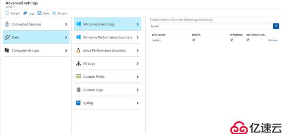 使用Azure Monitor從Azure VM收集數(shù)據(jù)