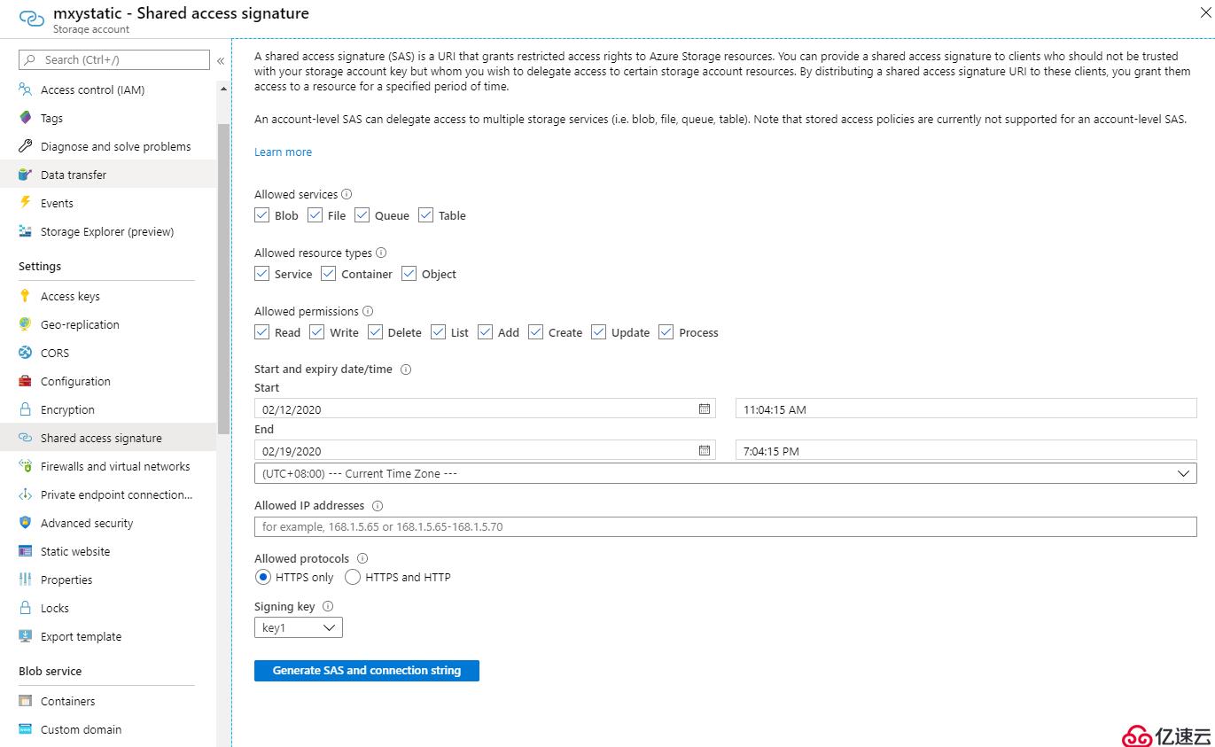 ​Azure Storage系列之使用AzCopy在blob