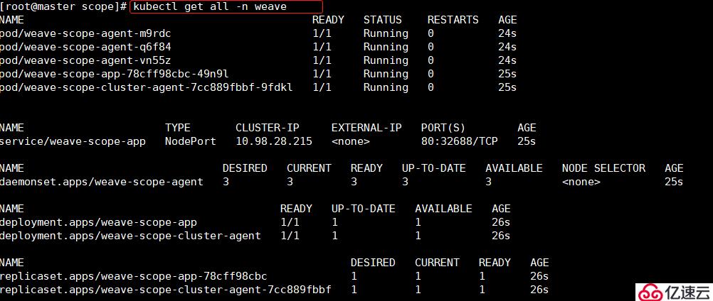 kubernetes Weave Scope的安装和使用