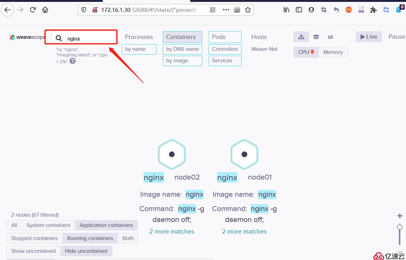 kubernetes Weave Scope的安装和使用