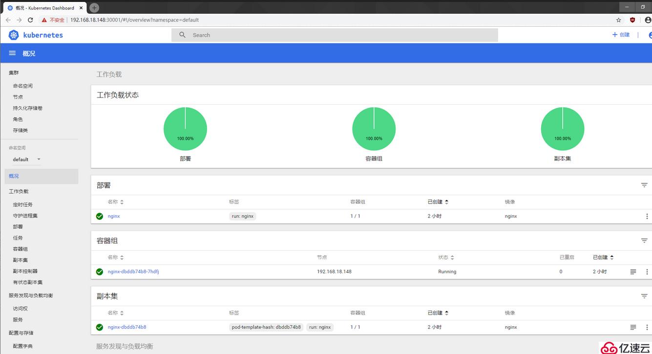 Kubernetes二进制部署之UI界面部署