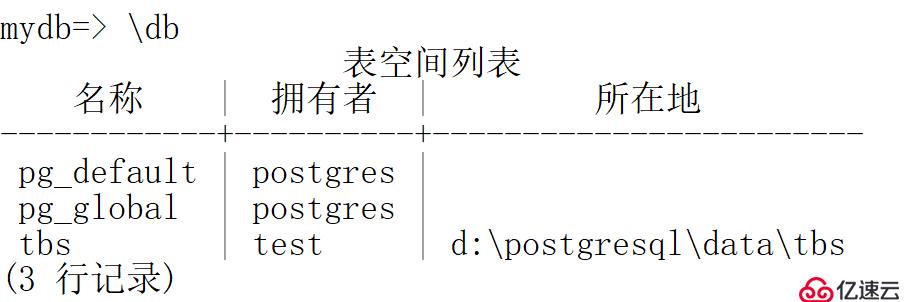 psql元命令操作