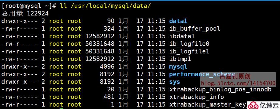使用xtrabackup工具实现对MySQL数据库备份