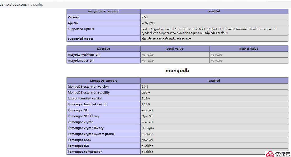 windows安裝MongoDB PHP擴展