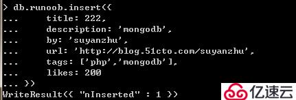 MongoDB的Limit方法返回数据
