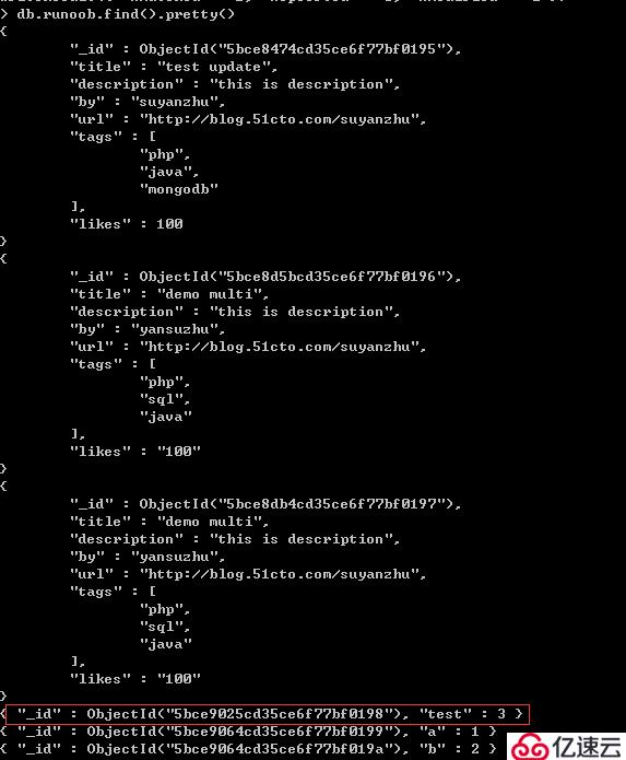 MongoDB删除集合中数据