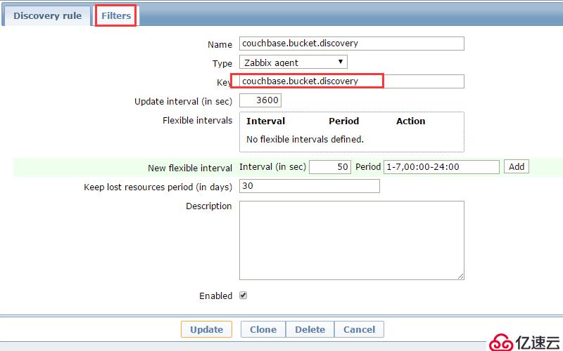 演示 zabbix LLD(Low-Level Discov