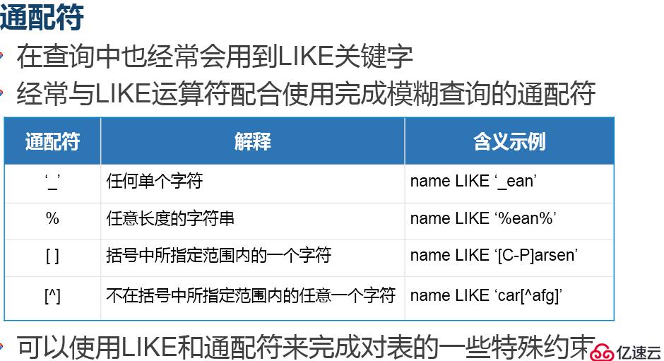 浅谈 T-SQL语句操纵数据表