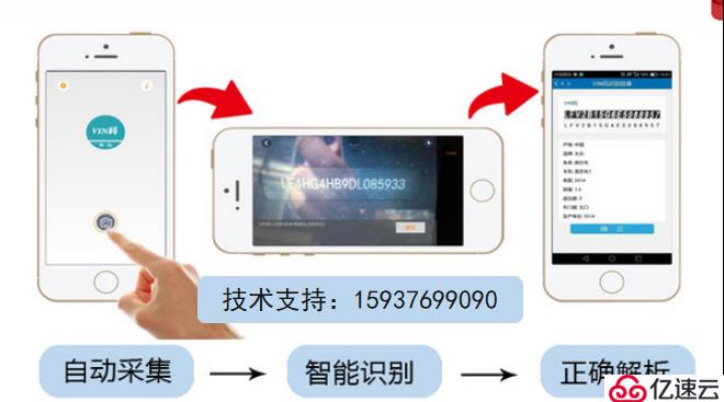 移动端VIN码识别