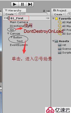 Unity3D DontDestroyOnLoad详解