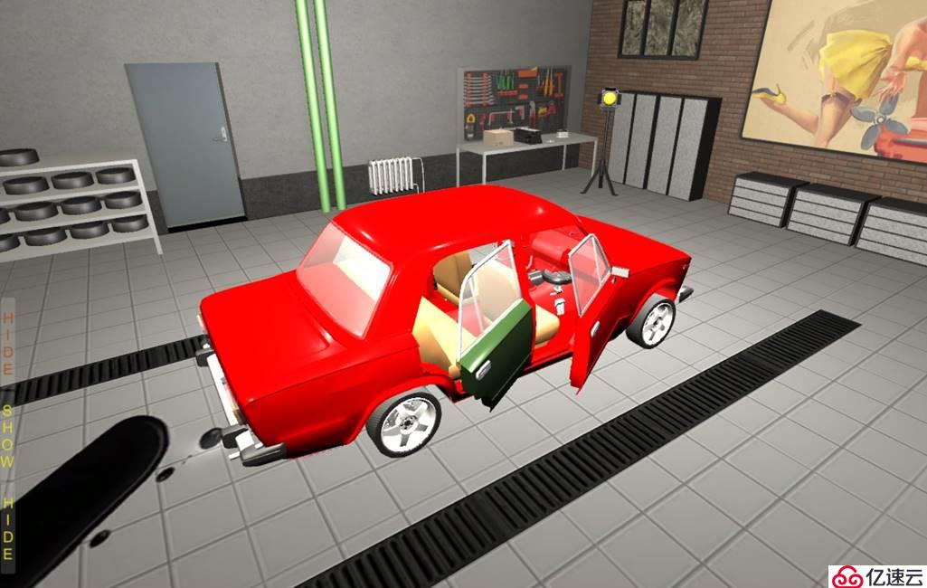 虚拟现实汽车模拟仿真项目