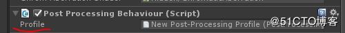 Unity post processing stack（v1