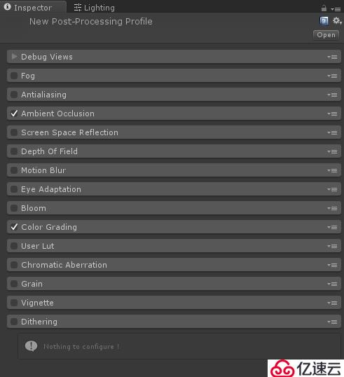 Unity post processing stack（v1