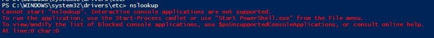 PowerShell 解析DNS VS Nslookup