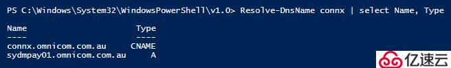 PowerShell 解析DNS VS Nslookup