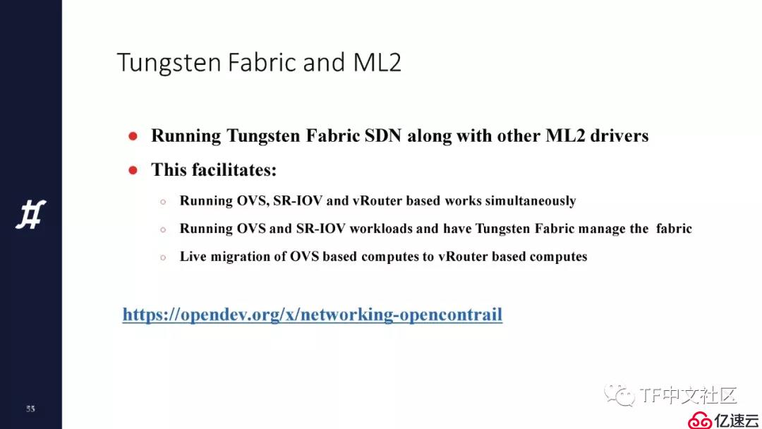 Tungsten Fabric架构和最新技术进展丨TF成立大