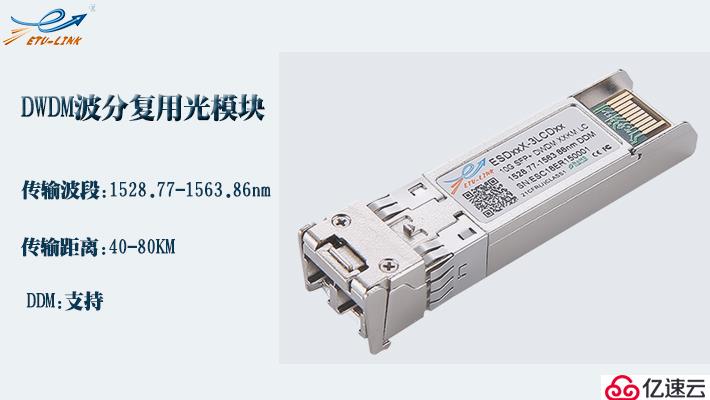 10G SFP+ CWDM/DWDM波分光模块产品特性及应用