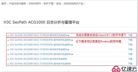 H3C-ACG1000+日志分析与管理平台实现行为审计（旁路