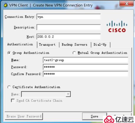 Cisco ASA 之 Easy 虚拟专用网