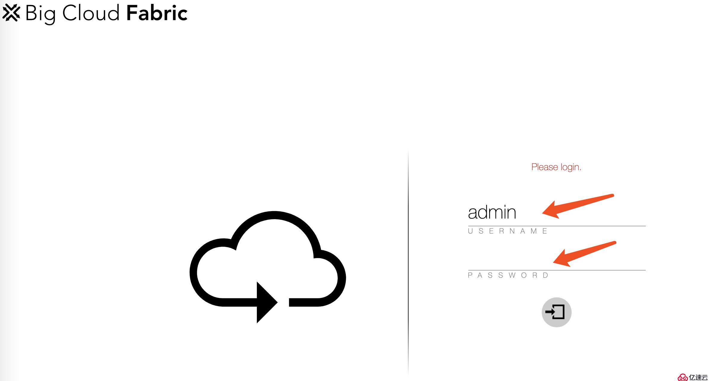 BSN：Big Cloud Fabric 控制器一體機初始化