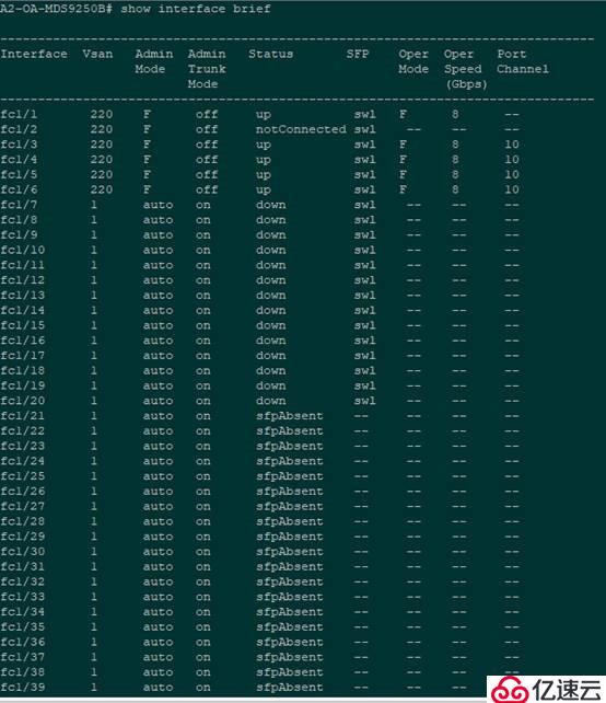 cisco mds光纖交換機(jī)配置