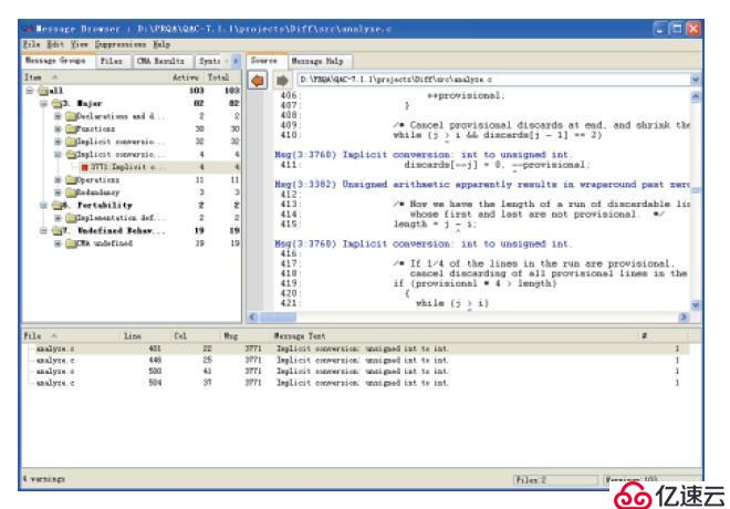 Helix QAC — 软件静态测试工具