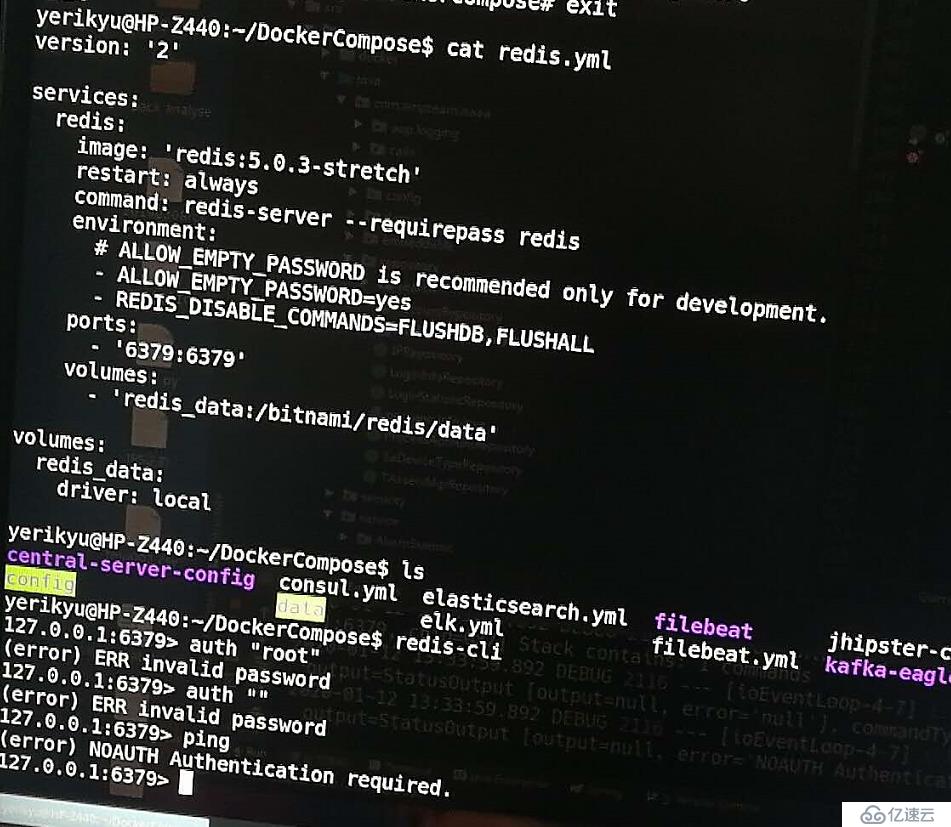 关于redis在docker-compose中免密配置的讨论