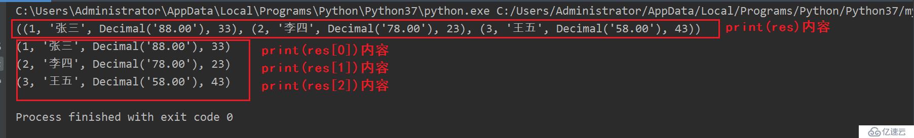 Python3 操作Mysql数据库