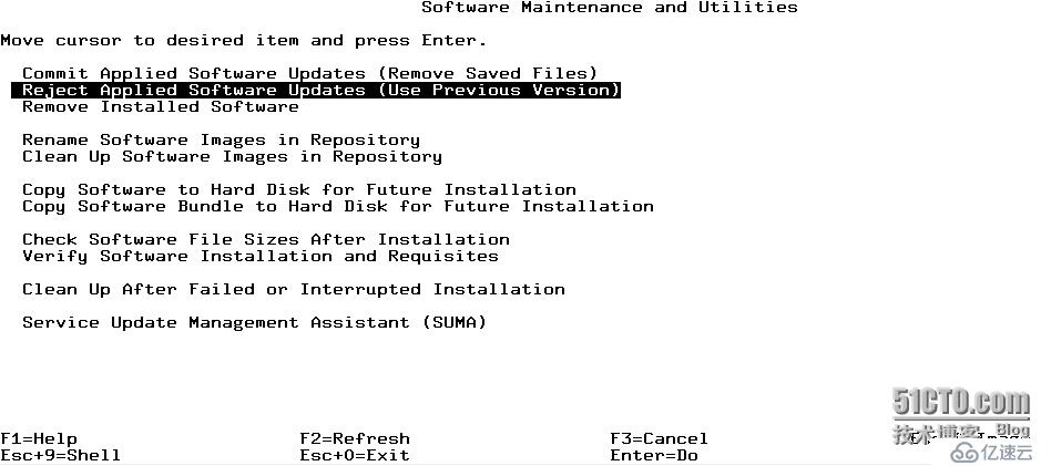 Unix Study--AIX Patch 的升级和回退