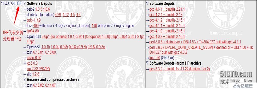 HP-UX B.11.23 ia64 系统升级安装opens