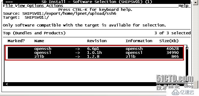 HP-UX B.11.23 ia64 系统升级安装opens