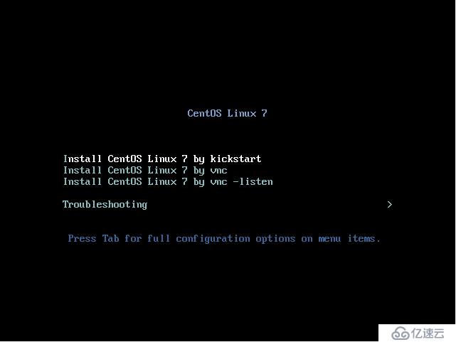 RHEL7/CentOS7 pxe+kickstart自动化