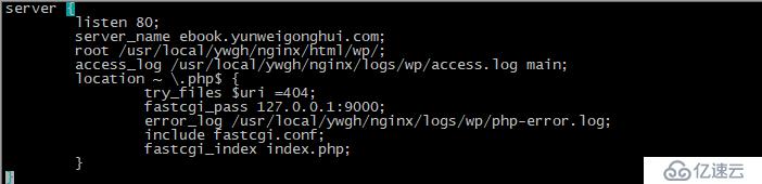 nginx配置基于域名的虚拟主机​