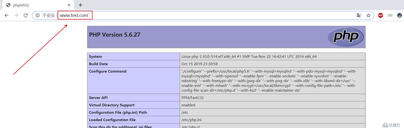 Centos 7.3部署LAMP架构动静分离