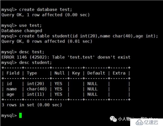 MySQL 数据库的基本使用